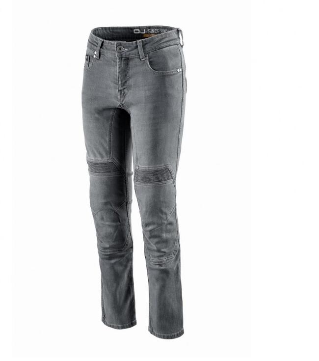 Oj Pantaloni Da Moto Nero Donna